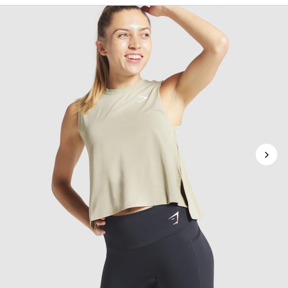 Gym Shark Training MIDI Tank